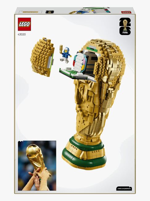 LEGO Editions Football 43020 Offizieller Pokal der FIFA Fußball-Weltmeisterschaft