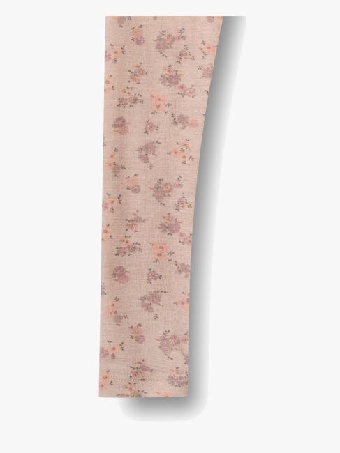 Wheat Agi Leggings Merinowolle, Lilac Flowers