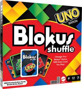 Mattel Blokus Uno Edition Brettspiel, Mehrfarbig