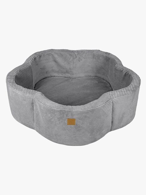 MeowBaby Aesthetic Flower Bällebad, Grey