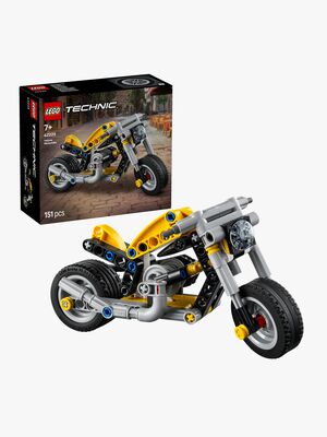 LEGO Technic 42225 Gelbes Motorrad