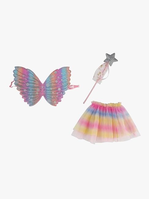 Suntoy Set mit Flügel & Zauberstab Regenbogen