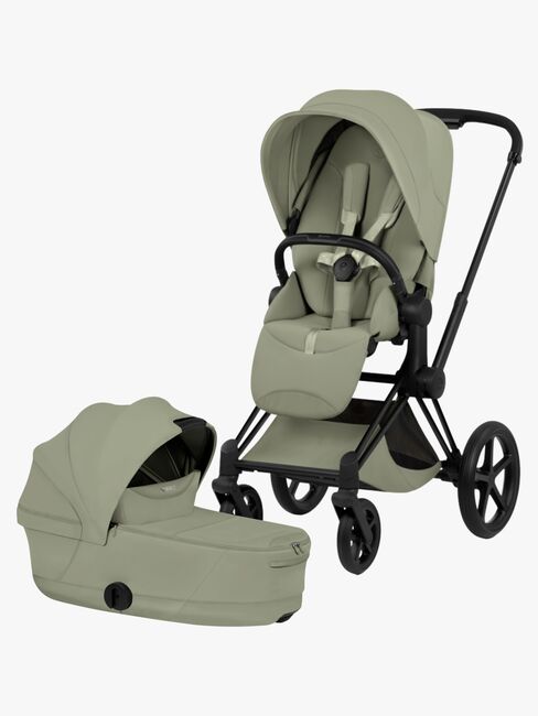 Cybex PRIAM Style Kombikinderwagen, Matt Black/Sage Green 915599.jpg