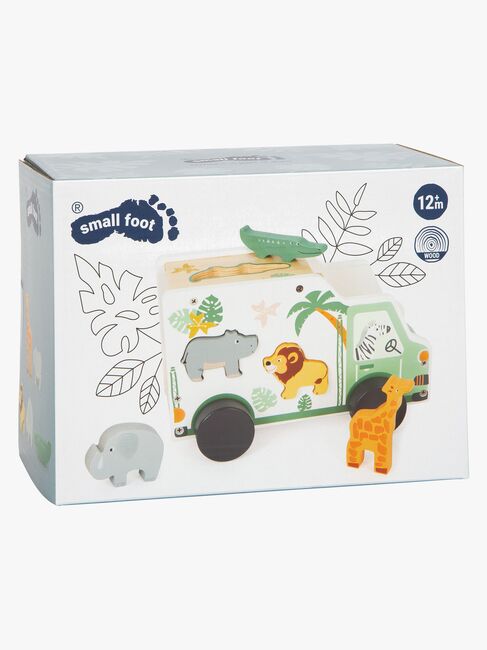 Small Foot Steckkasten Safari-Auto