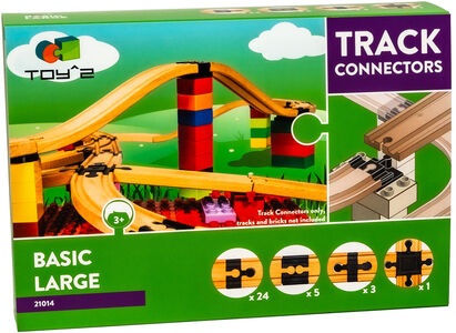Toy2 Track Connectors Großes Basic Paket