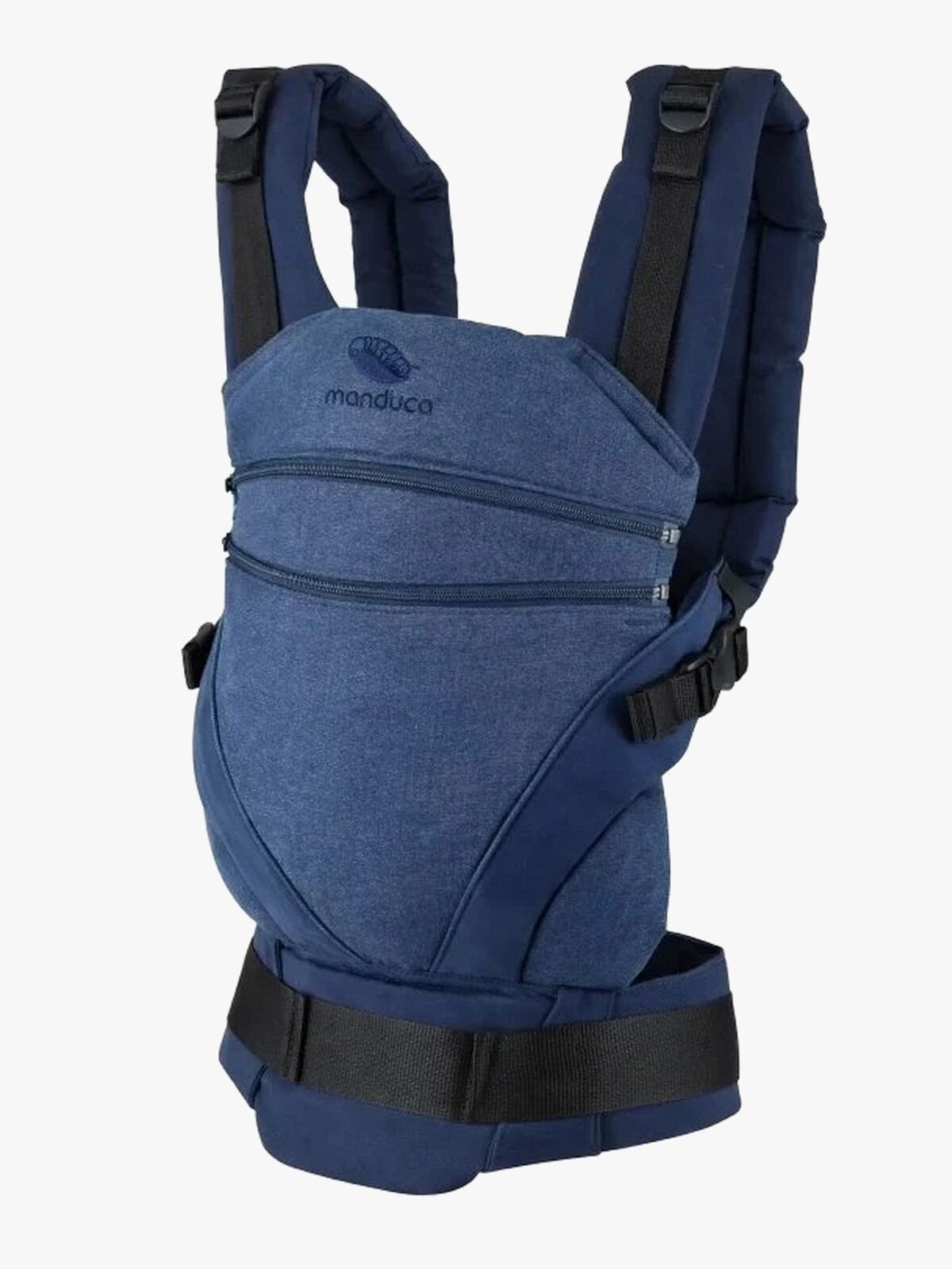 Manduca XT Cotton Babytrage, Melange Blue