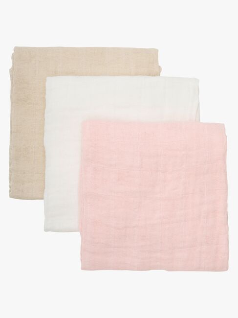 Pippi Musselintuch 3er-Pack, Veiled Rose