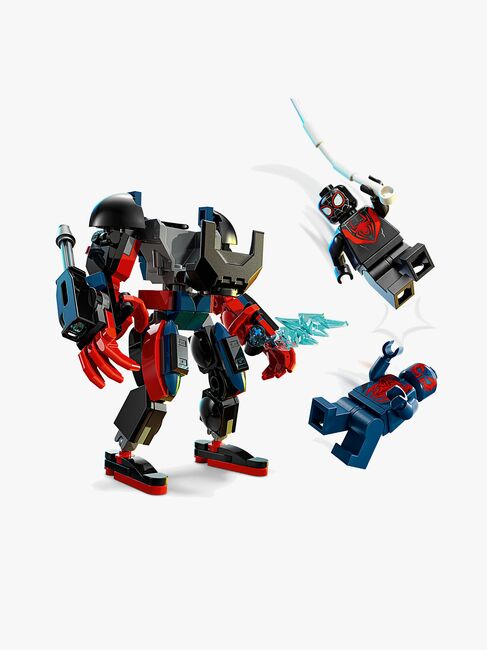 LEGO Super Heroes 76337 Miles Morales Mech vs. Spider-Man 2099