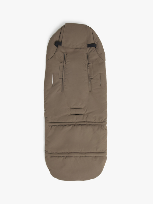 Beemoo Light Fußsack inkl. Erweiterung, Taupe Swallow