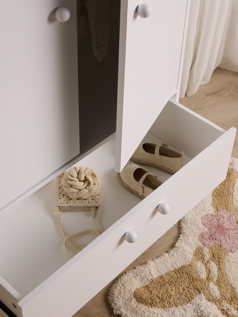 Alice & Fox Dune Kleiderschrank, White