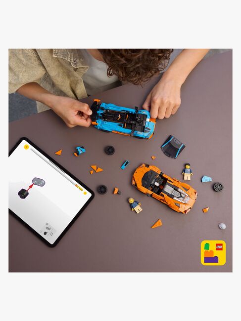 LEGO Speed Champions 77238 Lamborghini Revuelto und Huracán STO