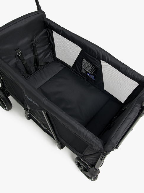 Pinepeak Seat X2 Bollerwagen, Schwarz