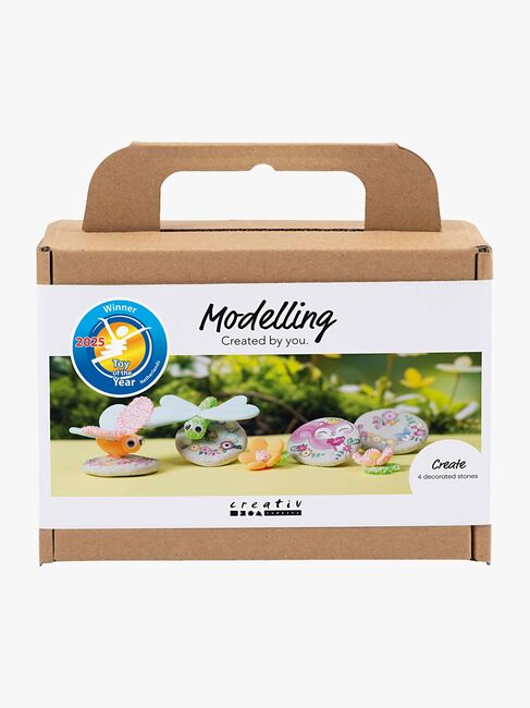 Creativ Company Kreativset DIY Modelliermasse Insekten