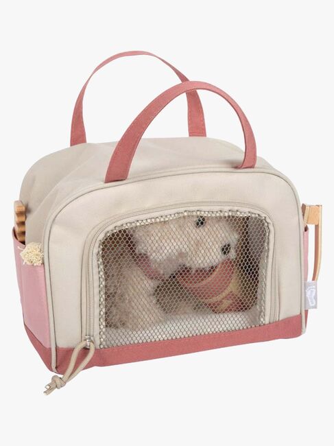 Small Foot Hund Mit Tasche Und Pflegeset, Rosa 12838-4715_3b.jpg