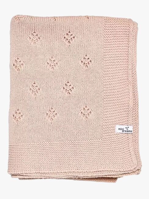 Mini Dreams Lovely Decke, Rosa