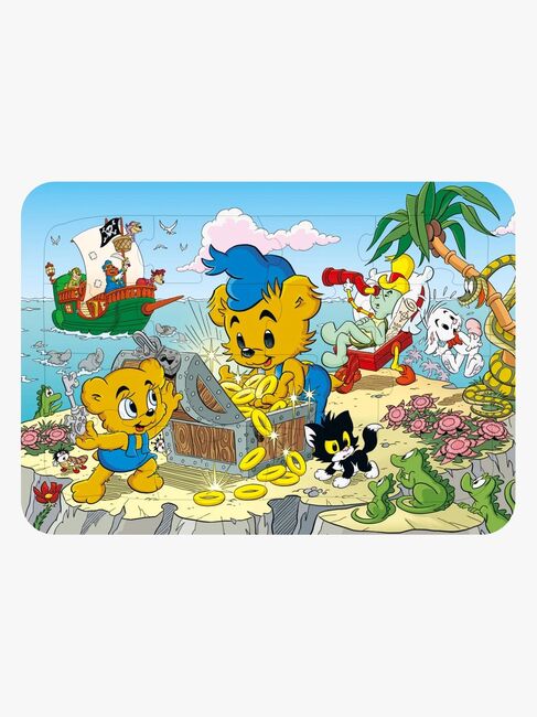 Kärnan Bamse Rahmenpuzzle Pirat 16 Teile