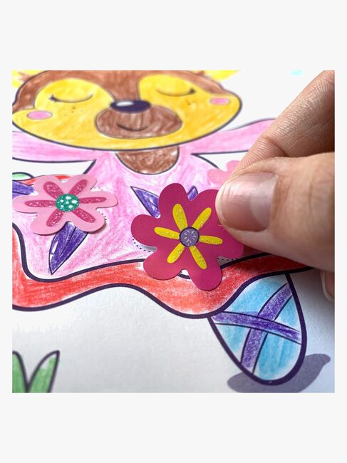 SES Creative Bastelbuch Glitzer Einhorn