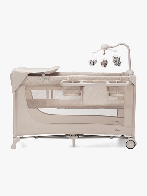 Kinderkraft JOY 2 Reisebett mit Zubehör, Beige