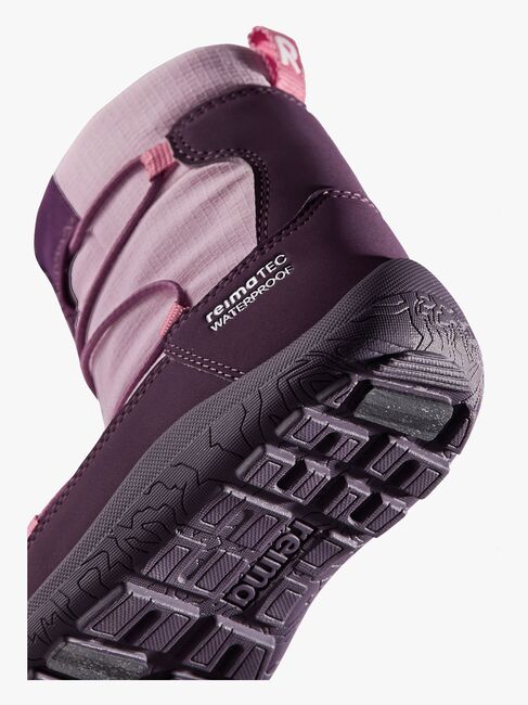 Reimatec Ensilumi Barefoot Winterstiefel, Deep Purple