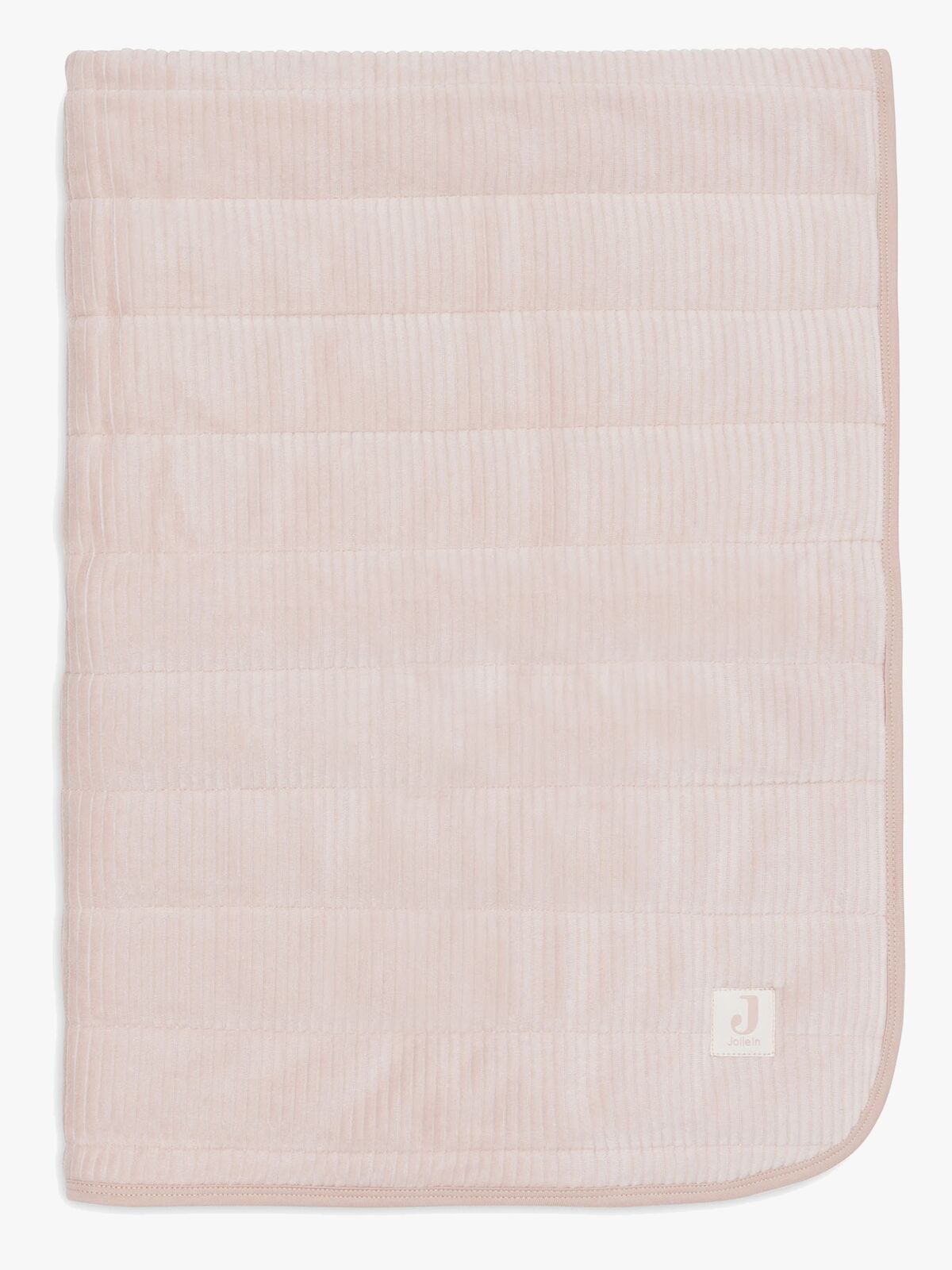 Jollein Decke 75x100 cm Velvet Rib, Wild Rose
