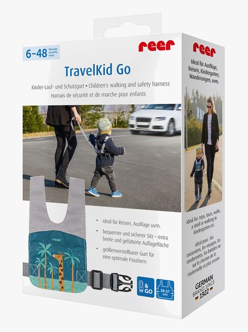 Reer TravelKid Go Kindergurt, Grau