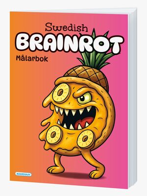 Egmont Kärnan Swedish Brainrot Malbuch