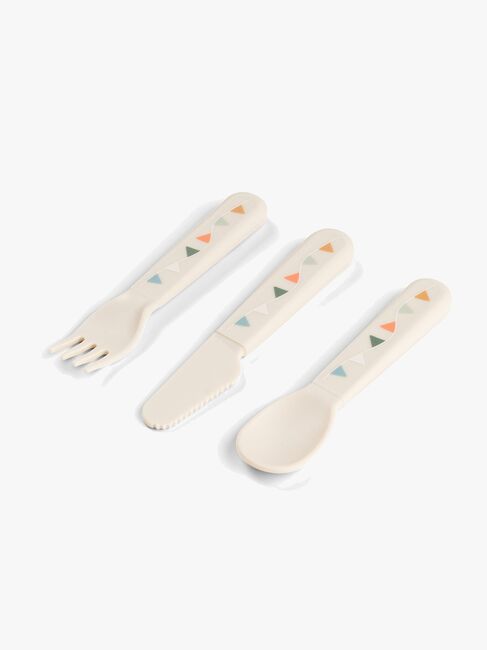 Done By Deer Celebration Besteck, Sand