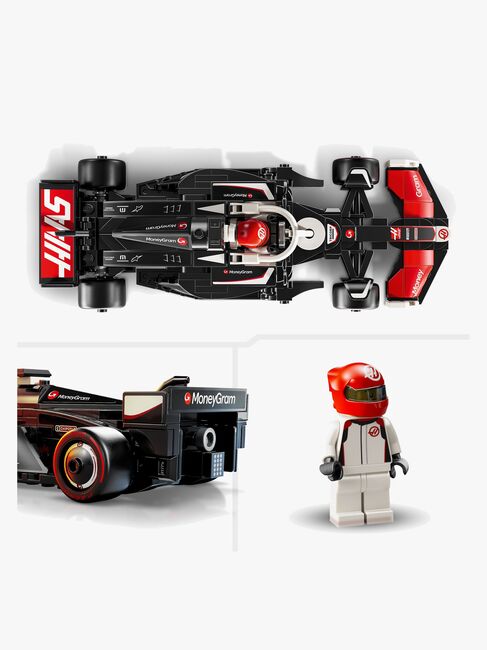LEGO Speed Champions 77250 MoneyGram Haas F1 Team VF-24 Rennauto