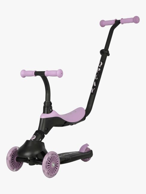 QPlay Sema Evo 5-in-1 3-rädriger Tretroller, Violett