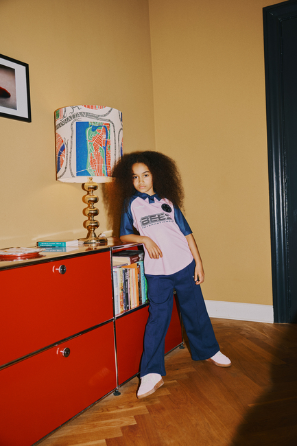 Hummel JR Loose Tiger Soccer T-Shirt, Roseate Spoonbil