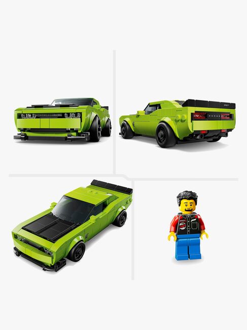 LEGO Speed Champions 77237 Dodge Challenger SRT Hellcat Sportwagen