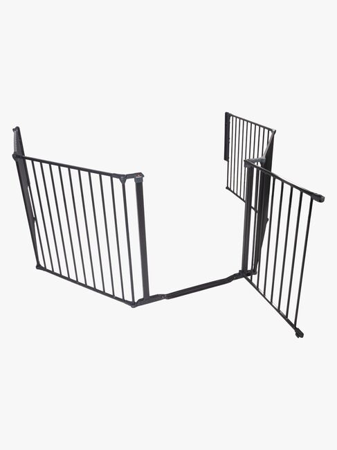 BabyDan Flex StepFree XXL Schraubgitter, Schwarz