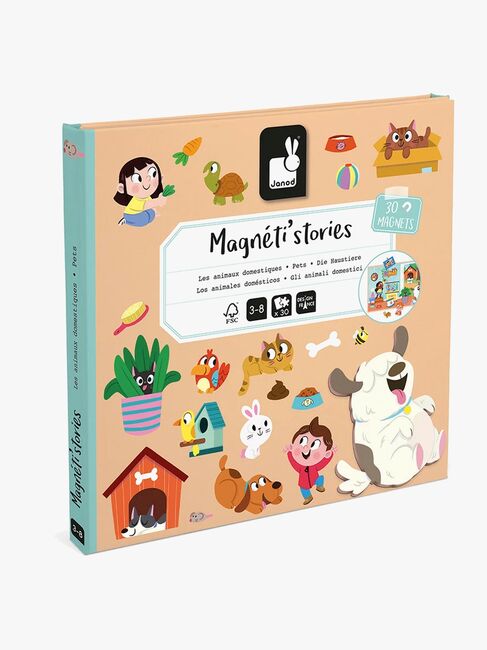 Janod Magneti'Stories Magnet-Set Haustiere 30 Teile