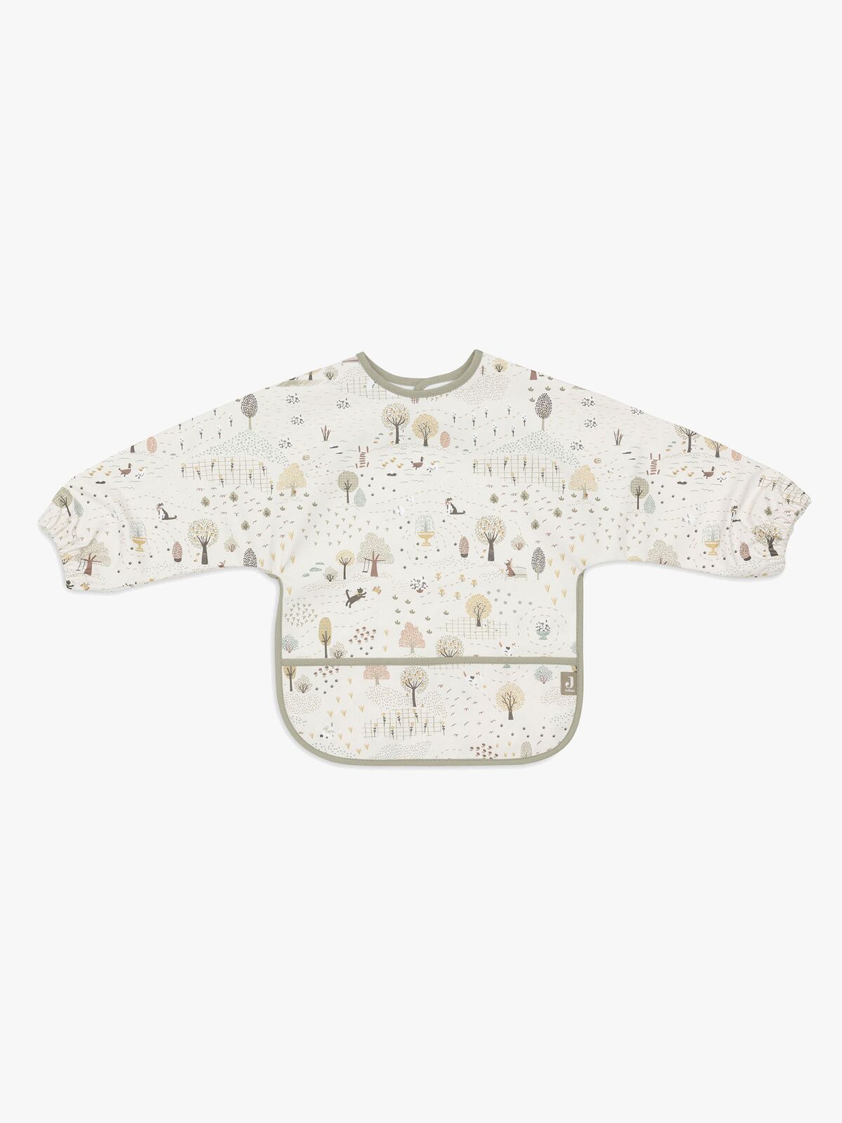 Jollein Lätzchen mit Ärmel Wasserdicht, Tiny Park