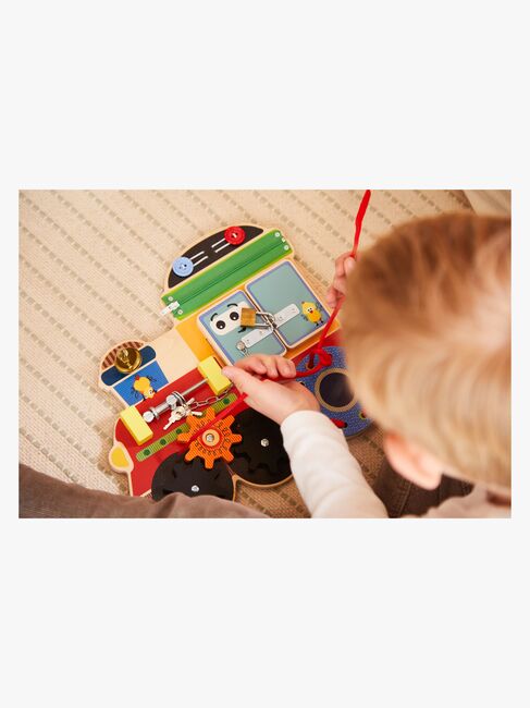Barbo Toys Wacky Wonders Aktivitätsbrett Zug