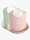 BabyBjörn Lätzchen 2er-Pack, Grün/Rosa