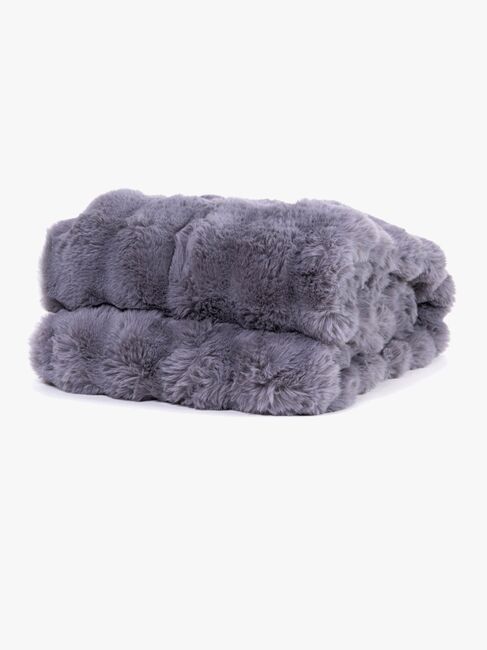 KMCarpets Bubble Decke 130x170, Grau