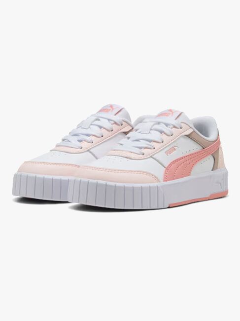 Puma Carina Mia PS Sneaker, White/Rosy