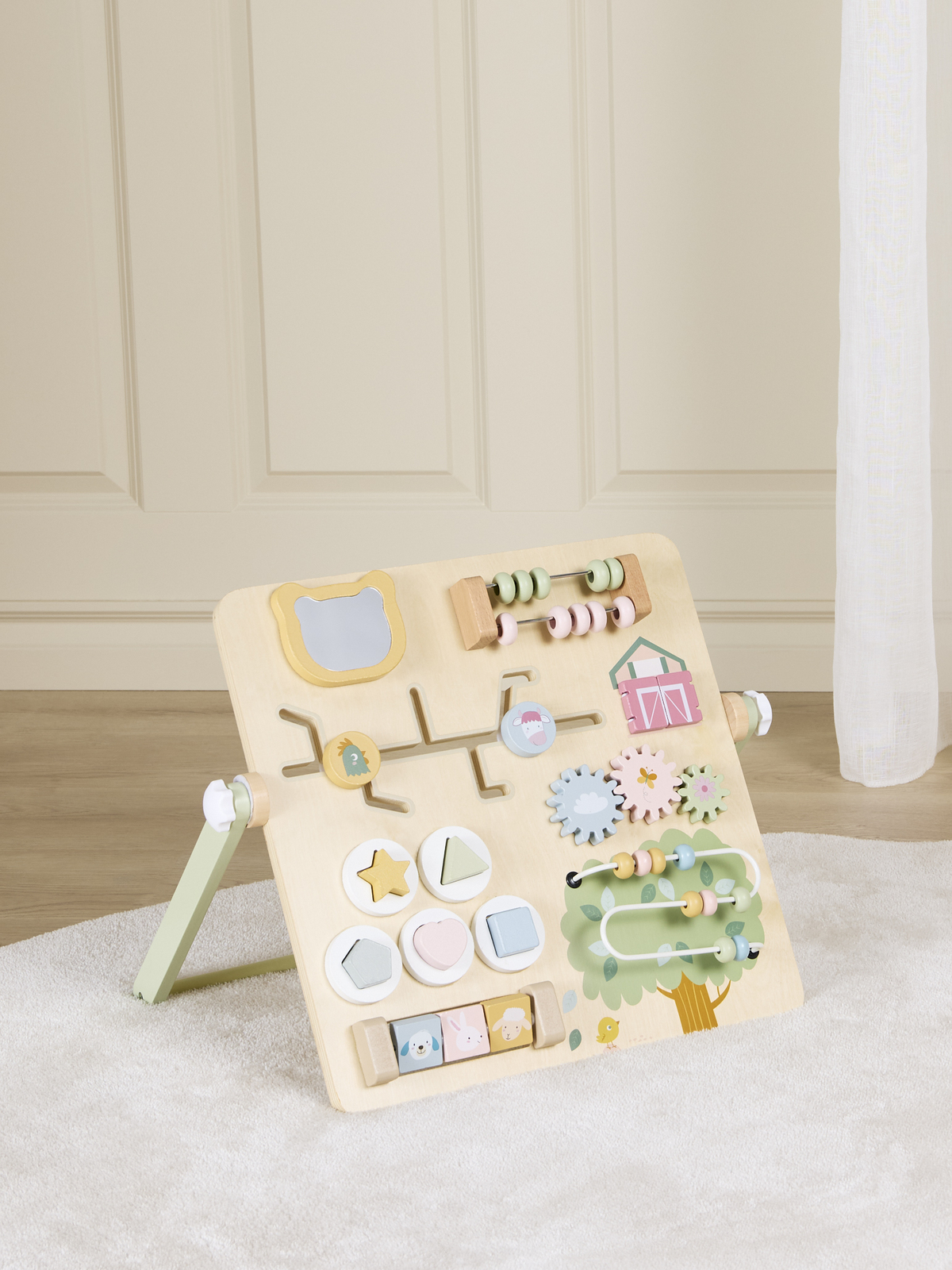Alice & Fox Aktivitätsbrett Bauernhof