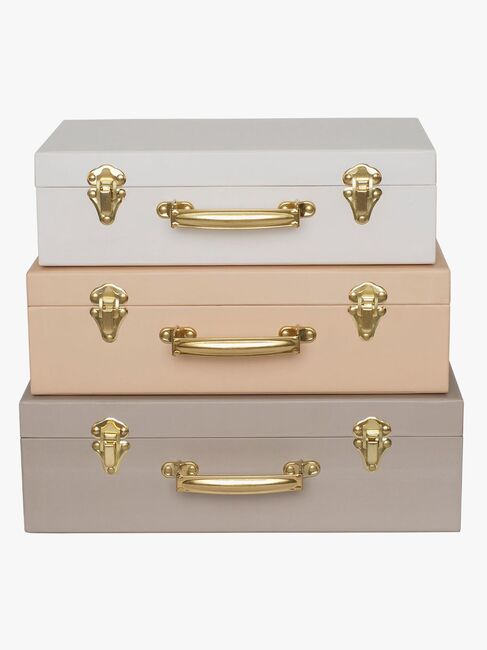 Jabadabado Koffer 3er-Pack, Beige
