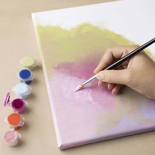 Creativ Company Leinwand mit Rahmen A4 10 st