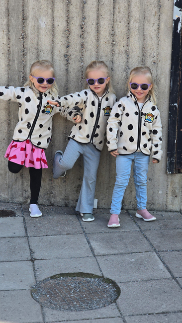 Geggamoja Fleecejacke Pippi Langstrumpf, Dots