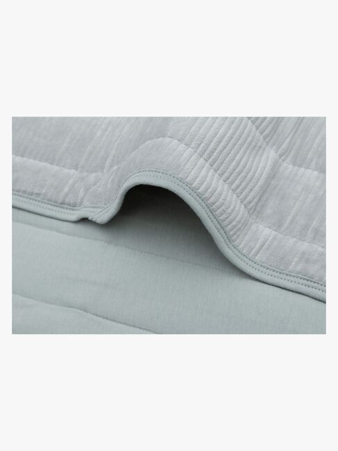 Jollein Decke 75x100 cm Velvet Rib, Sea Green
