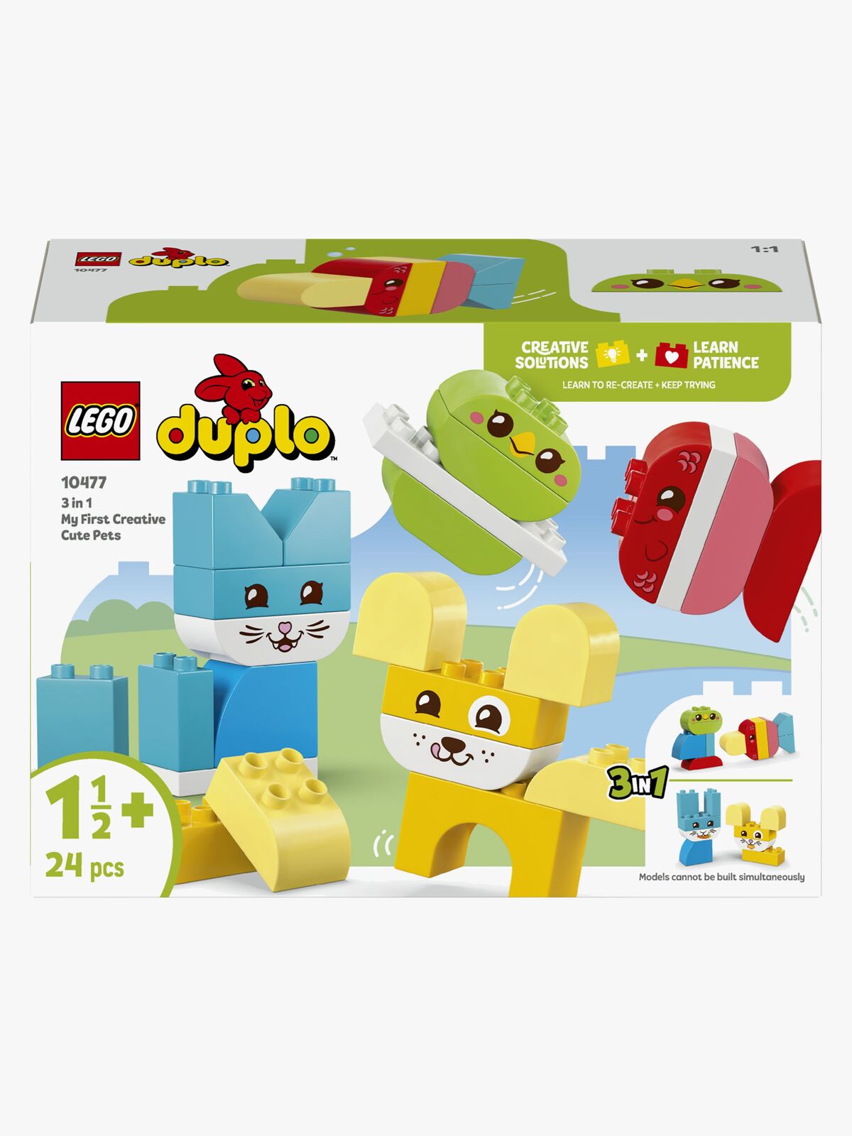 LEGO DUPLO My First 10477 3-in-1 Kreative Tiere