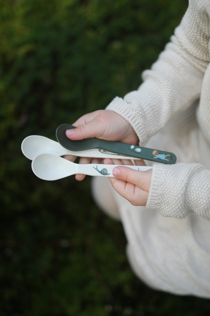 Elsa Beskow  Tomtebobarnen Geschirr-Set 3 Teile, Beige