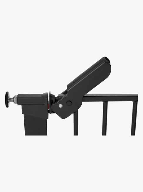 Babydan Premier Klemmgitter + 2 Verlängerungen, Schwarz