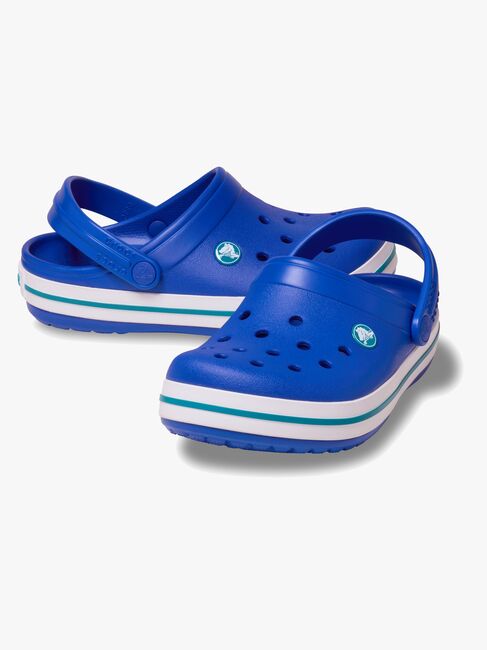Crocs Crocband Pantoffeln, Blue Bolt/Turbo Teal