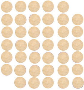 Stickstay Wandaufkleber Dots, Dusty Gold