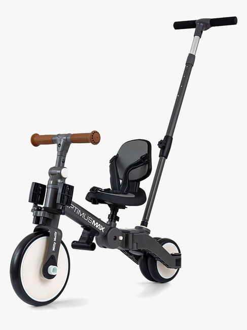 Milly Mally Optimus Max Dreirad 4-in-1, Grau