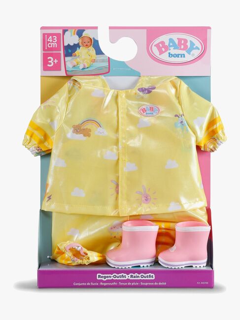 BABY born Puppenkleidung Regenoutfit 43 cm